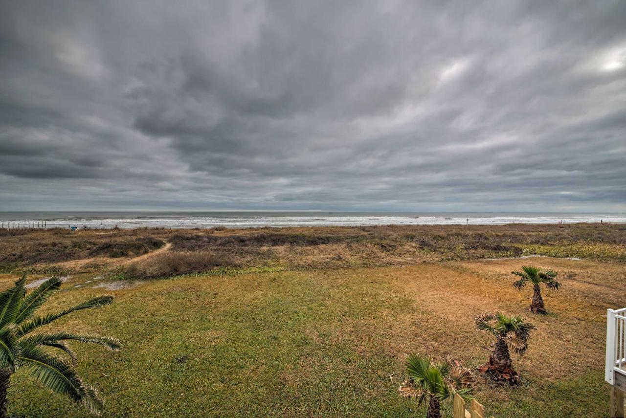 Galveston Beach House With Private Deck And Gulf Views Екстериор снимка